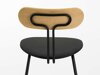Καρέκλα Springfield C104 (Ανοιχτό καφέ + Μαύρο)