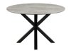 Asztal Oakland 1008 (Fekete + Szürke márvány)