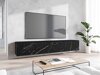 TV-omarica Sarasota 121 (Črni marmor)