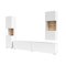 Set mobili soggiorno Austin AR106 (Bianco + Wotan quercia)