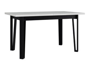 Τραπέζι Victorville 354 (Άσπρο + Μαύρο)