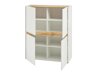 Conjunto de mobiliário Lewiston K151 (Branco + Wotan carvalho)
