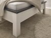 Κρεβάτι Lewiston V109 (Λευκό πεύκο + Ανθρακί)