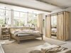 Κρεβάτι Lewiston V109 (Παλαιωμένο χρώμα ξύλου + Ανθρακί)