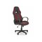 Silla de oficina Houston 1609 (Negro + Rojo)