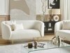 Sofa Berwyn 123 (Bijela + Zlatno)