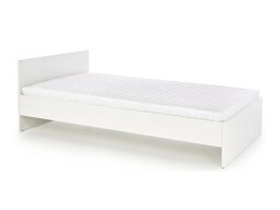 Κρεβάτι Houston A104 (Άσπρο + Γυαλιστερό λευκό)