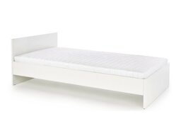 Cama Houston A104 (Blanco + Blanco brillante)