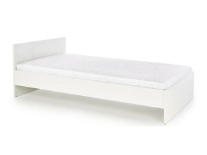 Κρεβάτι Houston A104 (Άσπρο + Γυαλιστερό λευκό)