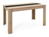 Asztal Findlay 155 (Sonoma tölgy + Fehér + Fekete)