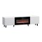 Mueble TV Charlotte H106 (Blanco + Negro)