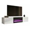 Mueble TV Charlotte 162 (Blanco + Blanco brillante)