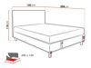 Boxspring postelja SL3222