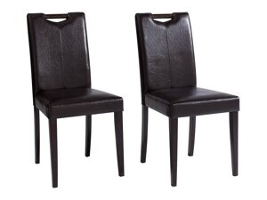 Conjunto de sillas Denton 1100 (Marrón)