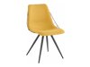 Καρέκλα Denton 792 (Μαύρο + Κίτρινο)
