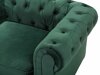 Chesterfield krēsls Berwyn H103 (Zaļš)