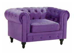 Chesterfield fotelja Berwyn H103 (Purpurna boja)