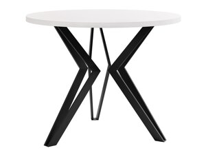 Table Dearborn 105 (Blanc + Noir)
