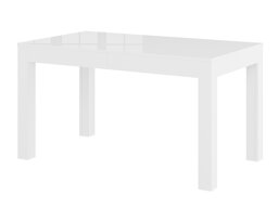 Τραπέζι Denver 267 (Άσπρο + Γυαλιστερό λευκό)