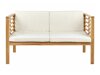 Set mobilier de exterior Berwyn 1847 (Alb + Maro deschis)