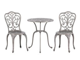 Conjunto de terraza Dallas 4462 (Plata)