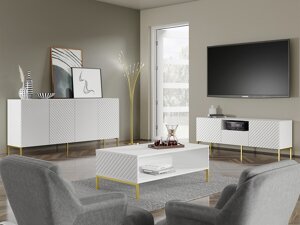 Wohnzimmer-Sets Buffalo M107 (Weiß)