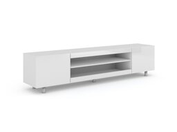 TV-Tisch Buffalo 148 (Weiß + Weiß glänzend)