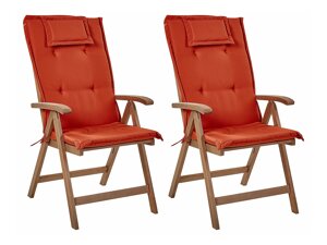 Набор уличных стульев Berwyn 1905 (Красный)