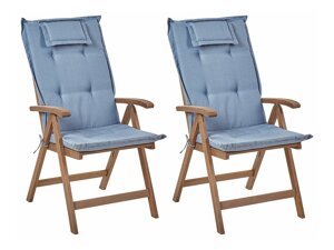 Set scaune de exterior Berwyn 1905 (Albastru)