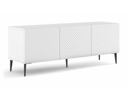 TV-Tisch Buffalo T101 (Weiß + Weiß glänzend)