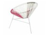 Dārza krēsls Berwyn 1961 (Balts + Tumši rozā + Taupe)