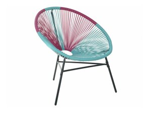 Dārza krēsls Berwyn 1961 (Zils + Tumši rozā)
