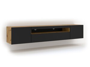 TV-Tisch Buffalo U104 (Artisan Eichenholzoptik + Schwarz)