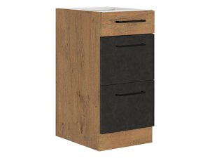 Schrank mit Schubladen Wood Grey 132