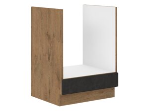 Schrank für Einbaugeräte Wood Grey 125