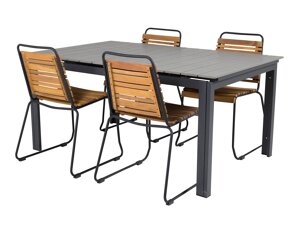 Laua ja toolide komplekt Dallas 3786