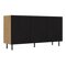 Cabinet Mandeville A101 (Negru + Stejar Artisan)