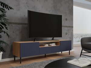Tv asztal Mandeville A103 (Kék + Artisan tölgy)