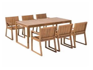 Stalo ir kėdžių komplektas Berwyn 1965