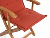 Σετ καρέκλας εξωτερικού χώρου Berwyn 1976 (Κόκκινο)