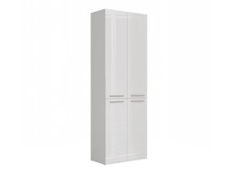 Εντοιχιζόμενο ντουλάπι μπάνιου Mandeville B102 (Άσπρο + Γυαλιστερό λευκό)