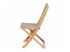 Σετ καρέκλας εξωτερικού χώρου Berwyn 1984 (Ανοιχτό χρώμα ξύλου)