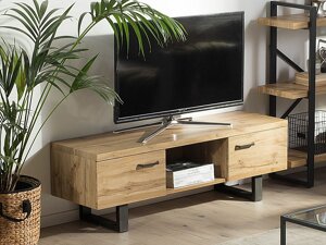 Tv τραπέζι Berwyn 501 (Ανοιχτό χρώμα ξύλου)