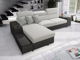 Stūra dīvāns Pearland 103 (Soft 011 + Luxo 6601 + Evo 32)