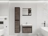Fürdőszoba garnitúra Sarasota 168 (Bodega + Fekete)
