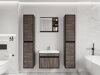 Fürdőszoba garnitúra Sarasota 169 (Bodega + Fekete)