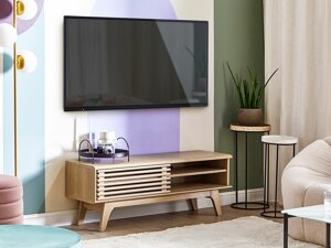 Τραπέζι Tv Berwyn 210 (Ανοιχτό χρώμα ξύλου)