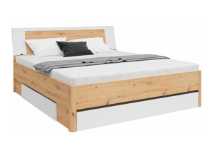 Cama Boston EE103 (Roble Artisan + Blanco)