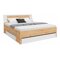 Cama Boston EE103 (Roble Artisan + Blanco)