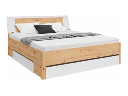 Κρεβάτι Boston EE103 (Artisan βελανιδιά + Άσπρο)